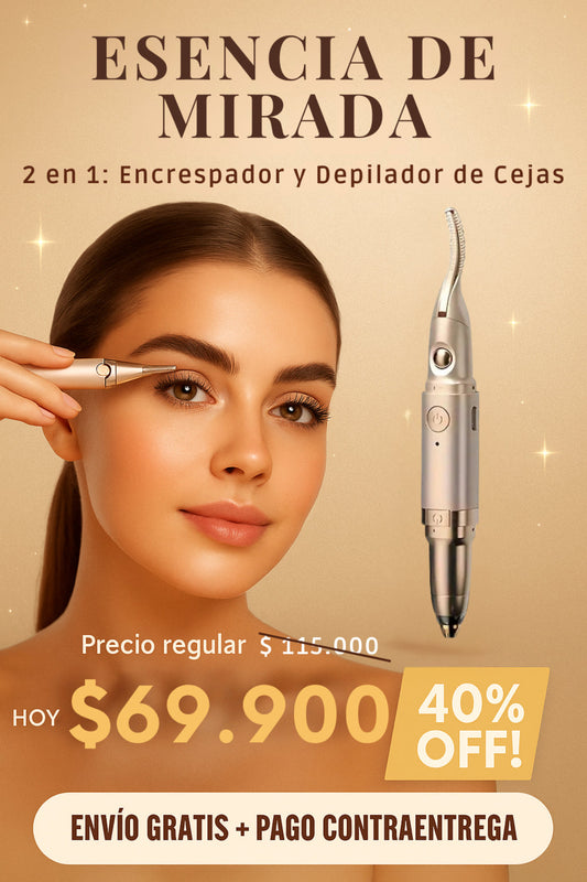 Encrespador y depilador de cejas 2 en 1 | ESPECIAL DIA DE LAS MUJERES